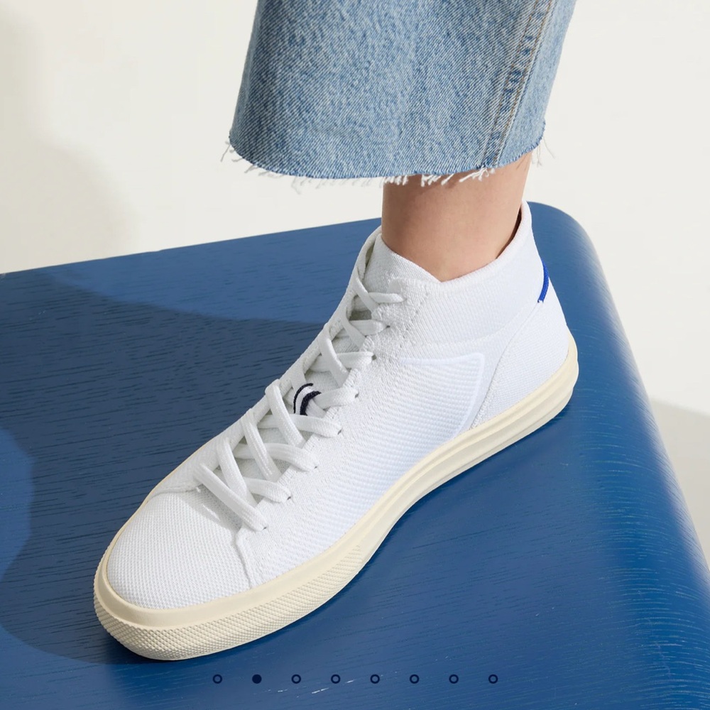 Rothy’s White High-Top Sneakers - Picture 6 of 10